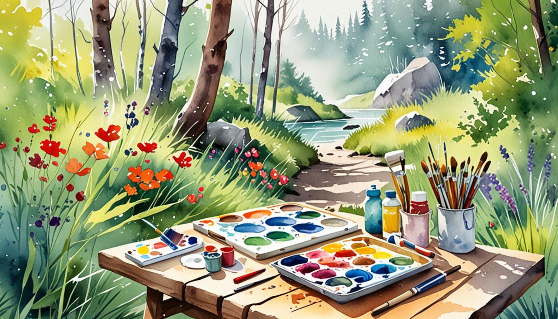 The Practice of Outdoor Painting: Unlocking Creativity in Natural Settings