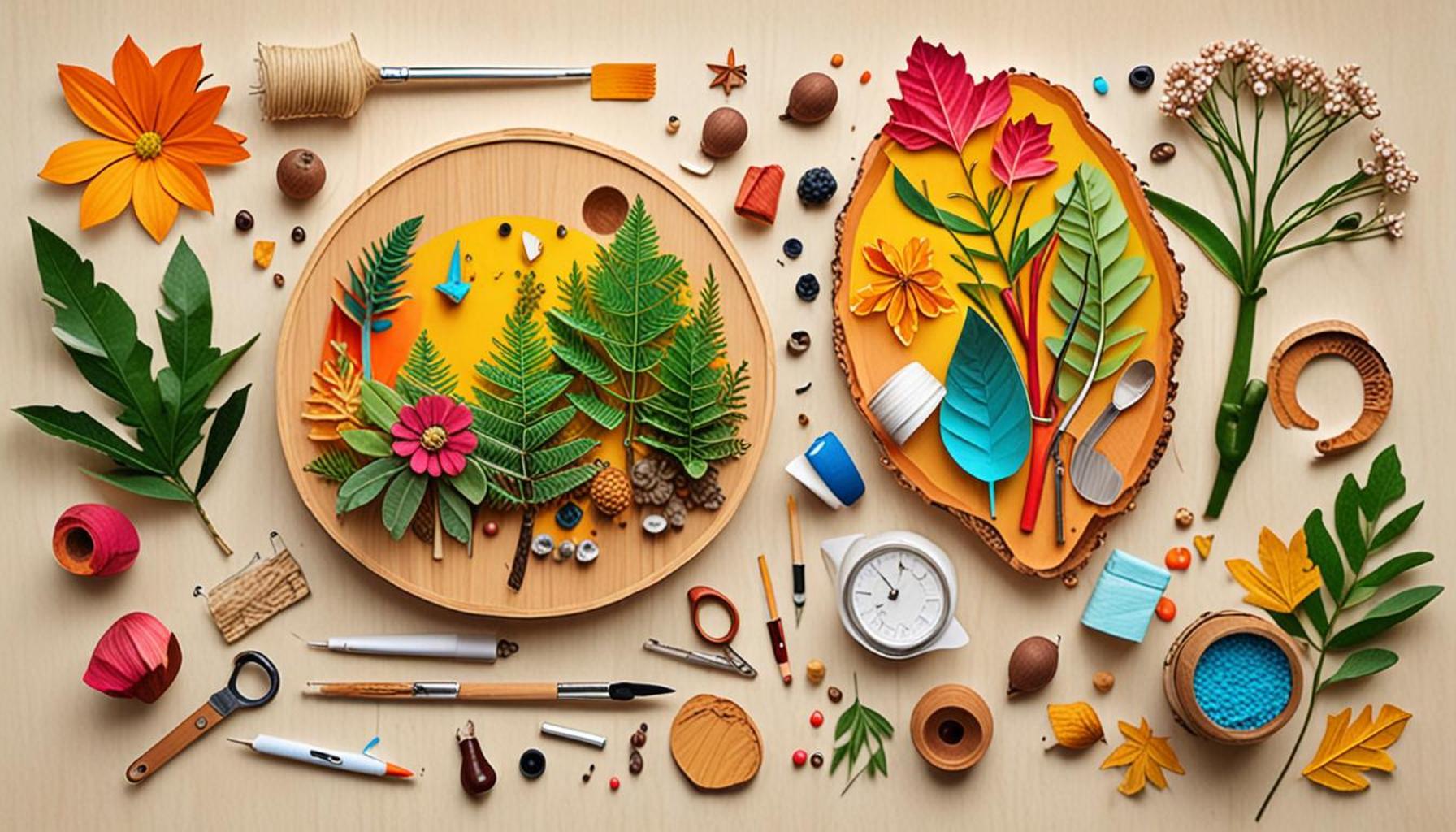 DIY Craft Projects with Natural Materials: Creating Unique Pieces from Natural Elements