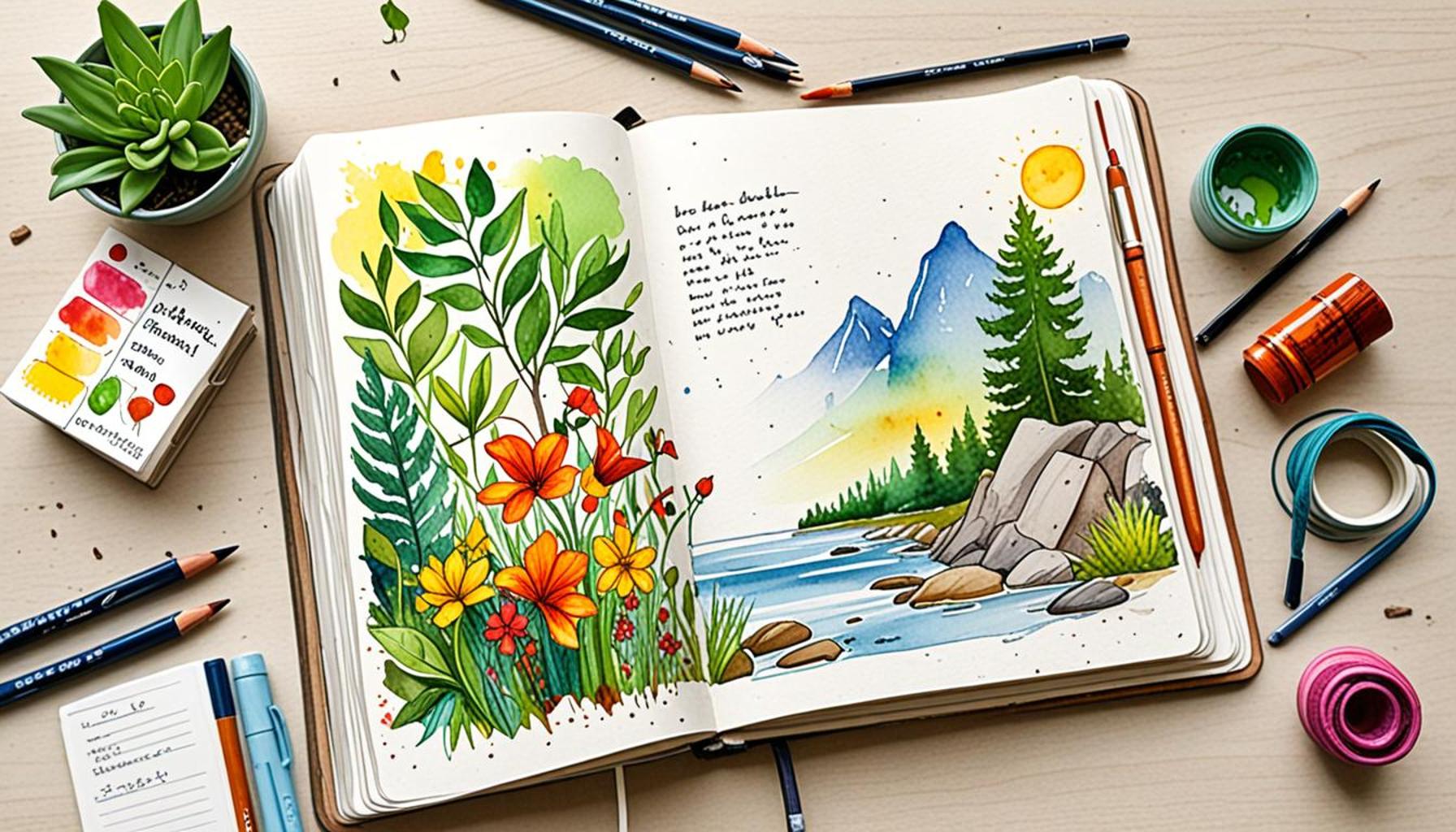 Creating Nature Journals: The Art of Documenting Outdoor Experiences through Drawings and Notes