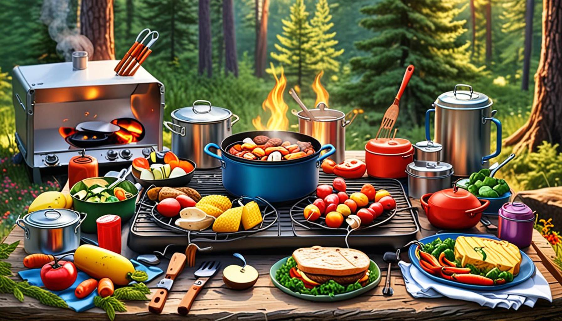 Outdoor Cooking: How to Prepare Creative and Sustainable Meals While Camping